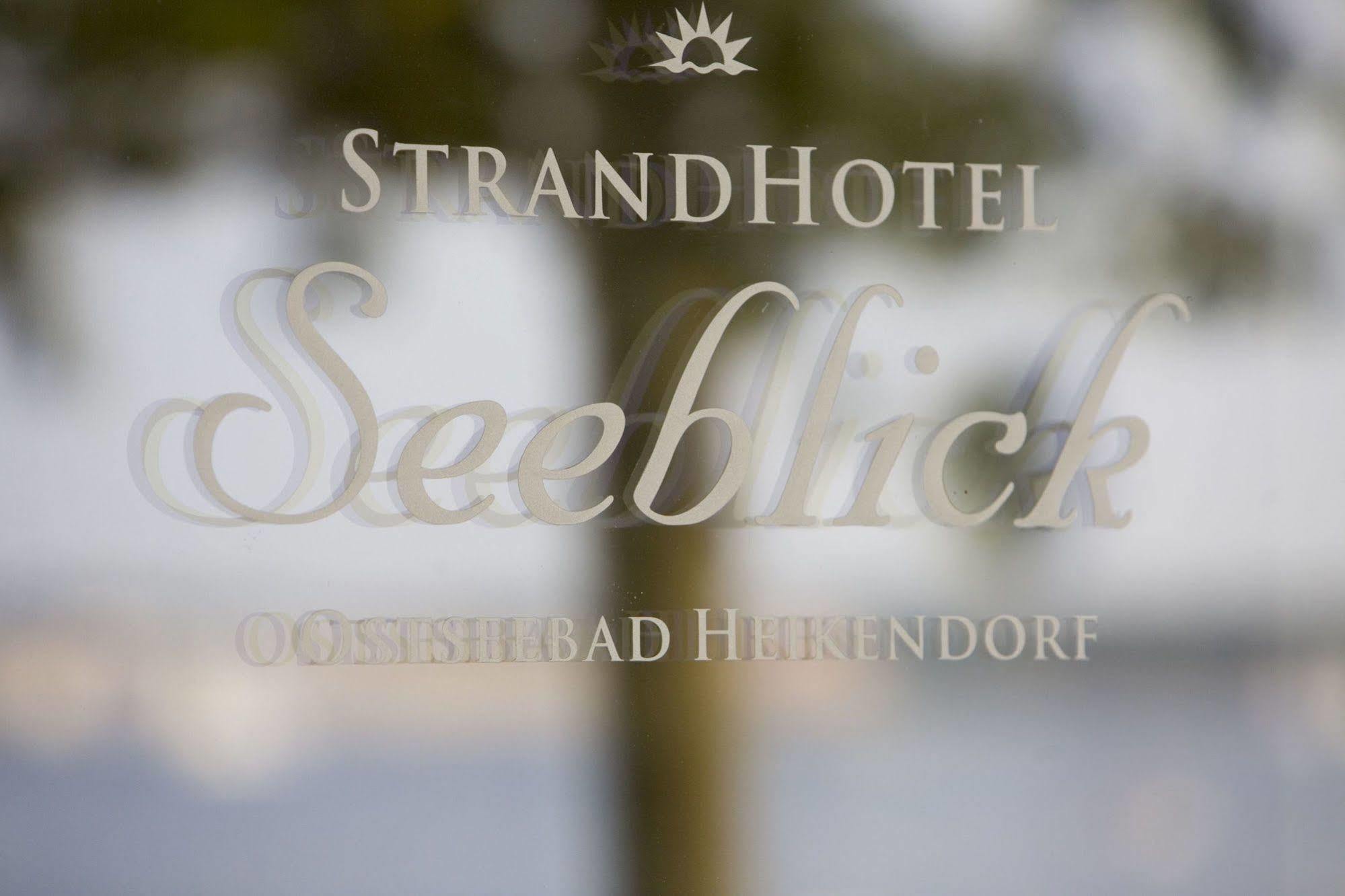 Strandhotel Seeblick, Ostseebad ハイケンドルフ エクステリア 写真